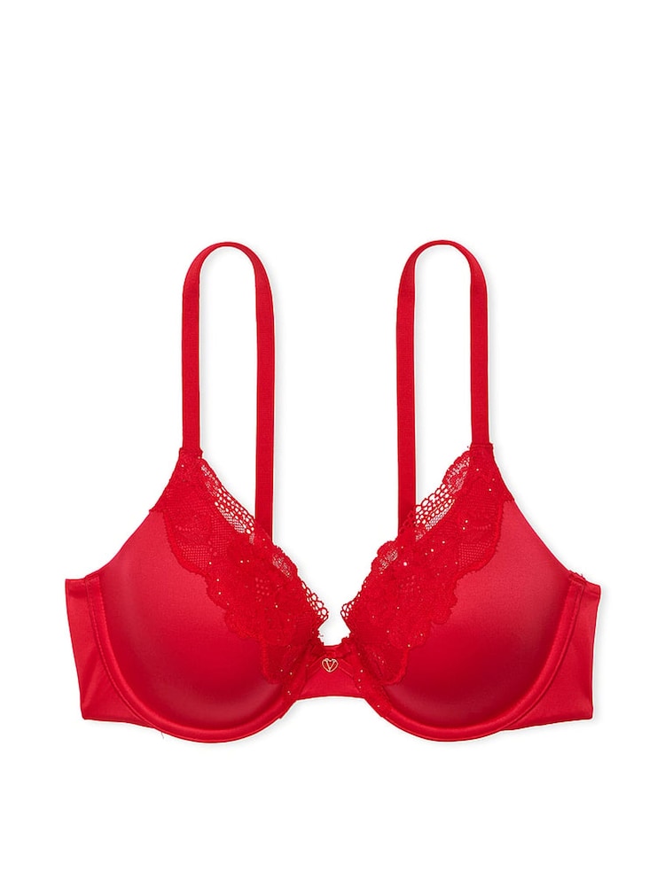 Victoria's Secret Lipstick Red Full Cup Bra - Image 3 of 3 Victoria's Secret Lipstick Red Full Cup Bra - Image 3 of 3