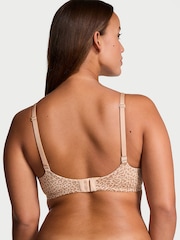 Victoria's Secret New Glam Leo Marzipan Nude Demi Invisible Lift Bra - Image 2 of 4