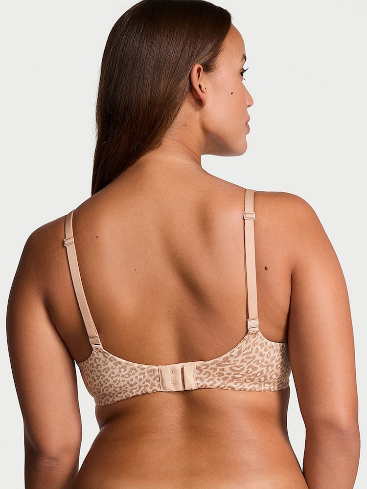 Victoria's Secret New Glam Leo Marzipan Nude Demi Invisible Lift Bra - Image 2 of 4