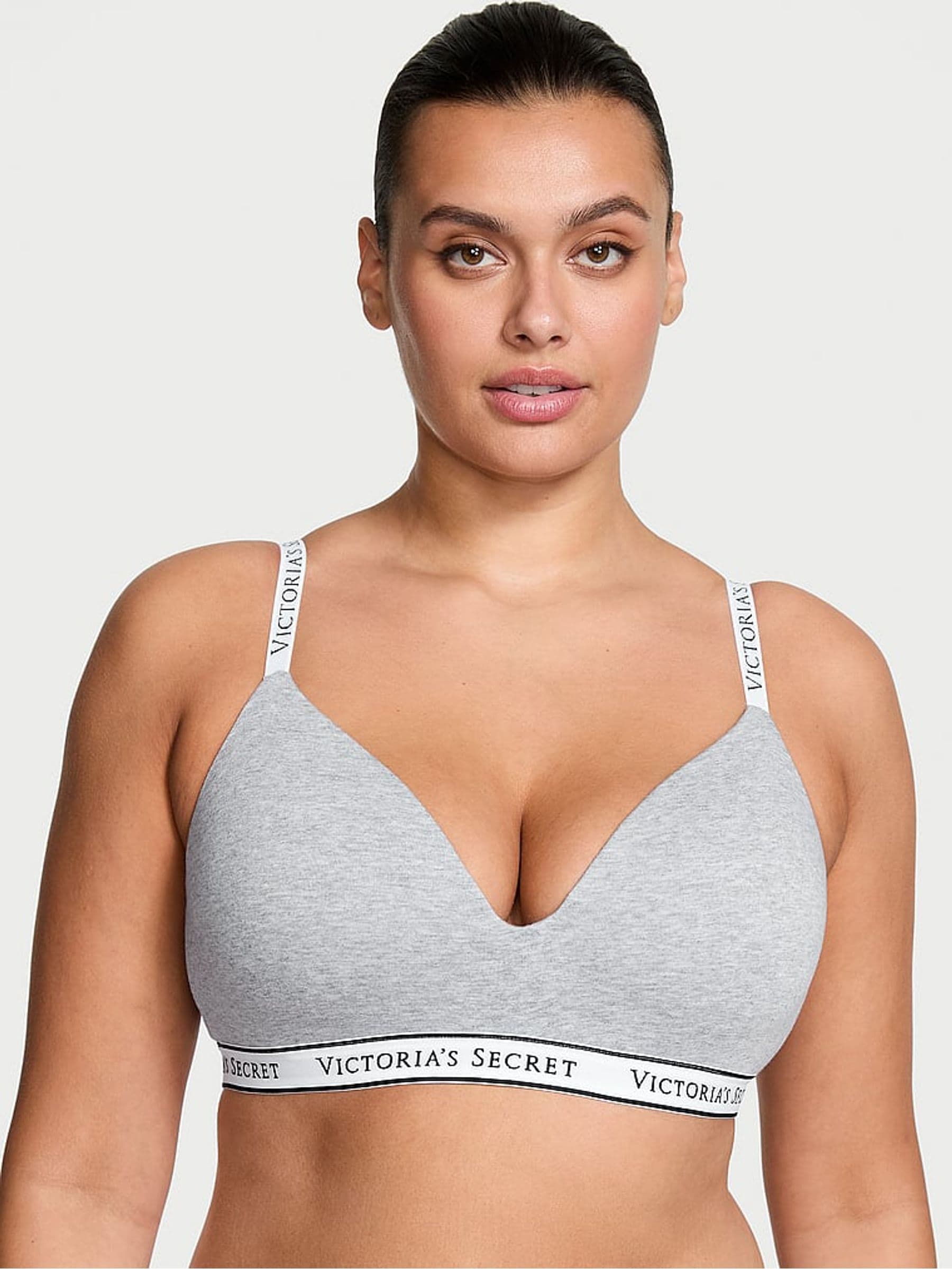 【新品/未使用】 thehighlights 'bra' gray Sサイズ Buy Victoria's Secret Grey Heather Non Wired Lightly Lined Bra