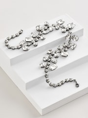 Gunmetal Jewelled Collar Necklace Made With Recycled Iron - Image 3 of 4