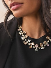 Rose - Collier orné de pierres - Image 1 of 4