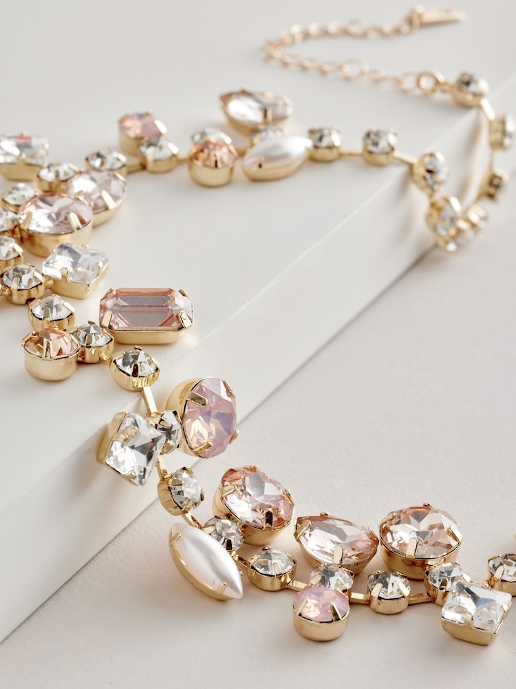Rose - Collier orné de pierres - Image 4 of 4