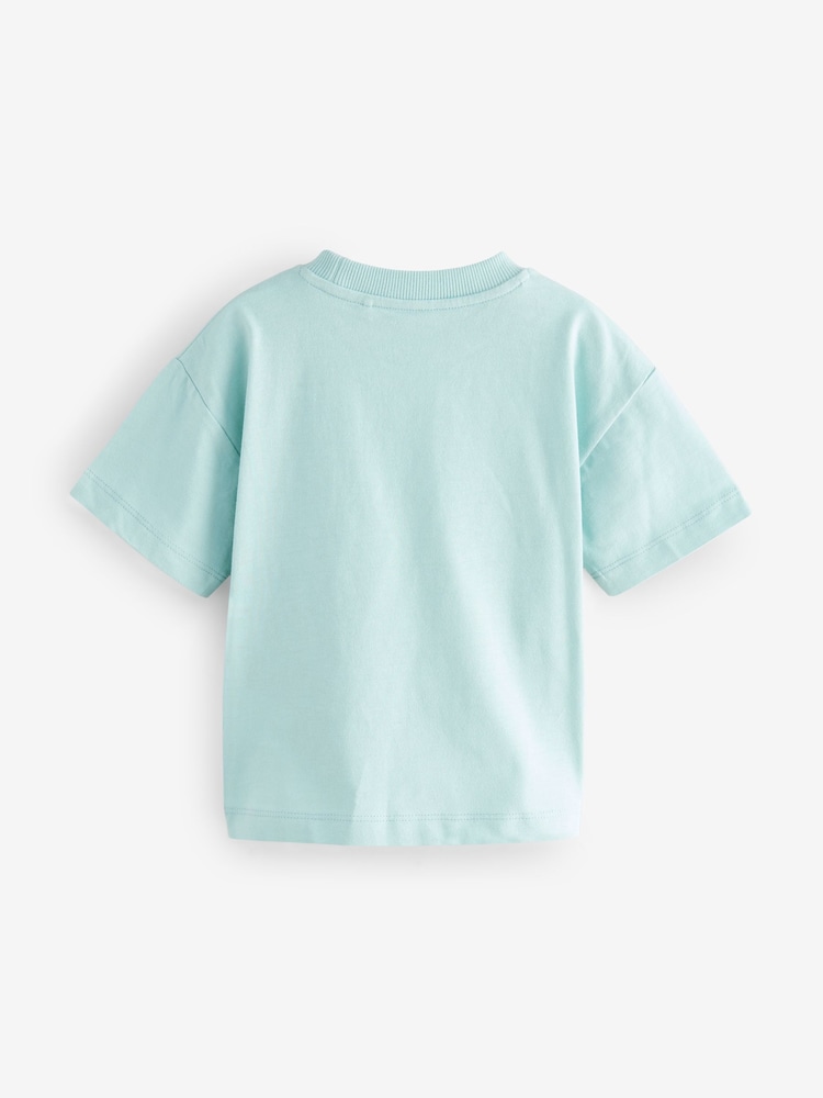 Blue Mickey Mouse Short Sleeve Birthday T-Shirt (12mths-8yrs) - Image 2 of 4