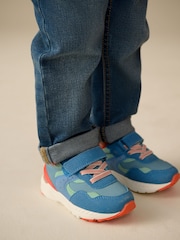 Bright Elastic Lace Trainers - Image 2 of 8