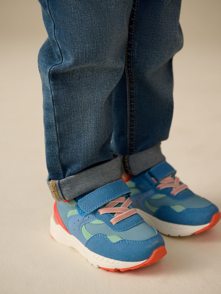 Bright Elastic Lace Trainers - Image 2 of 8