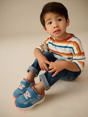 Bright Elastic Lace Trainers - Image 3 of 8