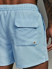 Light Blue/Navy Blue Essential Swim Shorts 2 Pack - Image 9 of 13