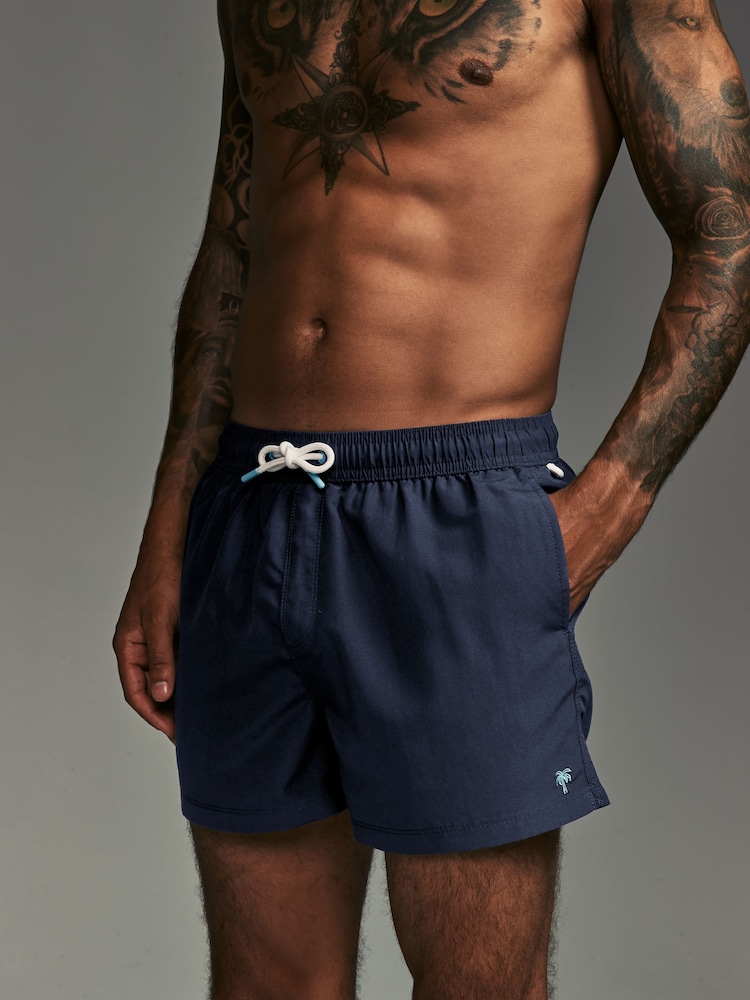 Noir/bleu marine - Shorts de bain essentiels 2 Pack - Image 11 of 16
