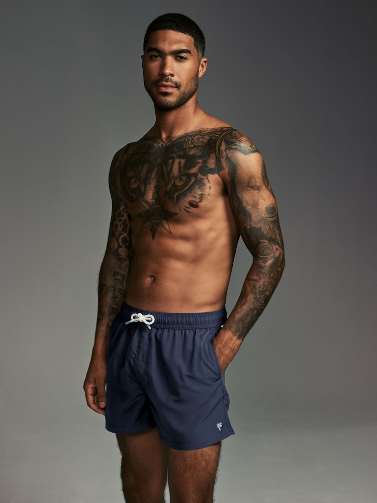 Noir/bleu marine - Shorts de bain essentiels 2 Pack - Image 12 of 16