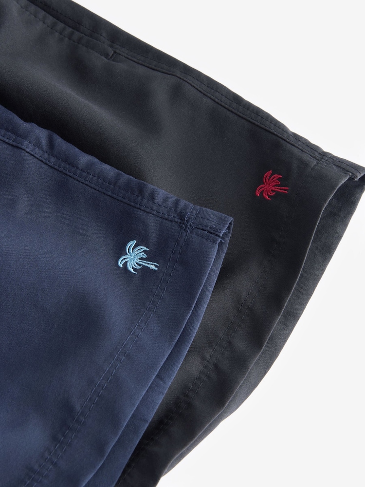 Noir/bleu marine - Shorts de bain essentiels 2 Pack - Image 15 of 16