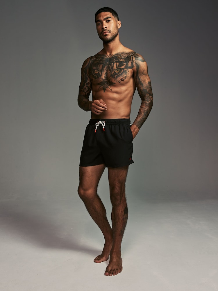 Noir/bleu marine - Shorts de bain essentiels 2 Pack - Image 7 of 16