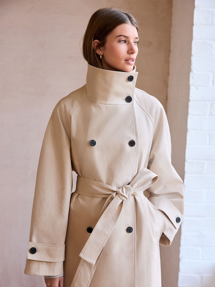 Cream N. Premium Trench Coat - Image 5 of 9
