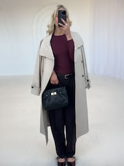 Кремовый - Тренч N. Premium - Image 6 of 9