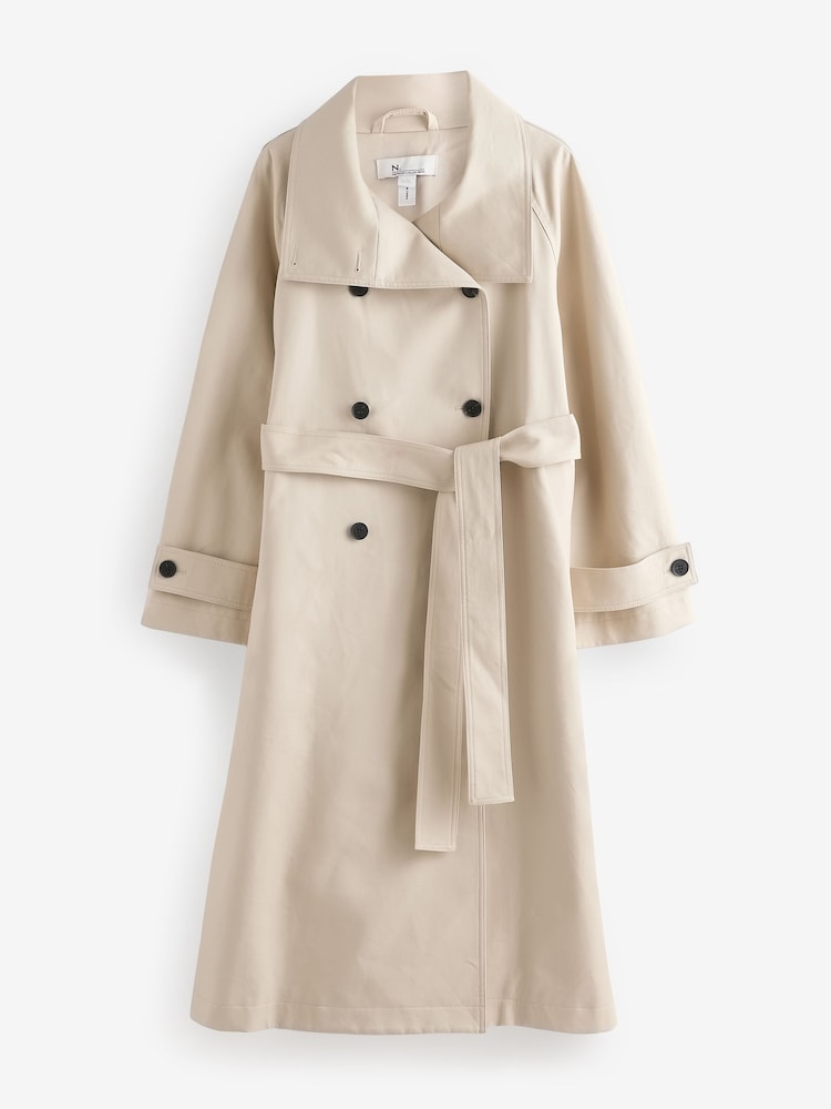 Cream N. Premium Trench Coat - Image 7 of 9