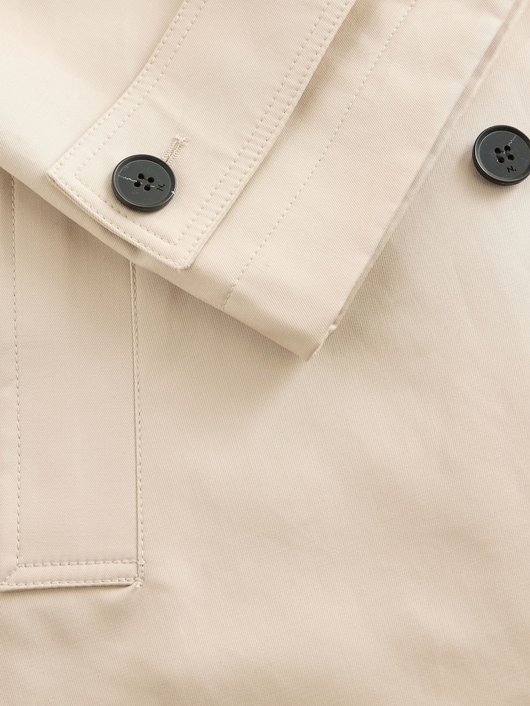 Cream N. Premium Trench Coat - Image 8 of 9