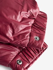 Burgundy Shower Resistant Padded Jacket - Image 9 of 10