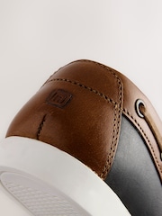 Navy Leather Boat Shoes - Image 6 of 6