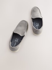 Grey Standard Fit (F) Loafers - Image 3 of 6