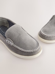 Grey Standard Fit (F) Loafers - Image 5 of 6