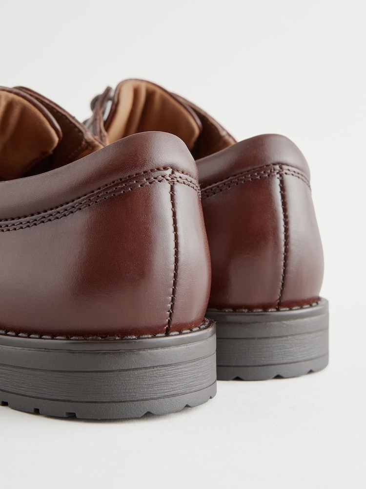 bostonian brown dress shoes 27567 Ricardo Lace-Up Oxford Brown Leather Bostonian Mens Dress Shoes main image 0