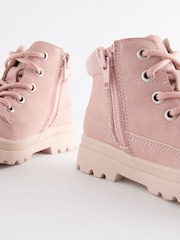 Pink Print Chunky Boots - Image 3 of 6