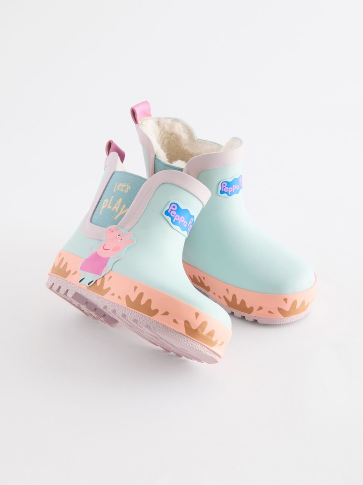 Peppa Pig Blue Character Chelsea Wellies - Image 1 of 6