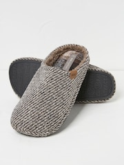 FatFace Oatmeal Jamieson Slippers - Image 2 of 3