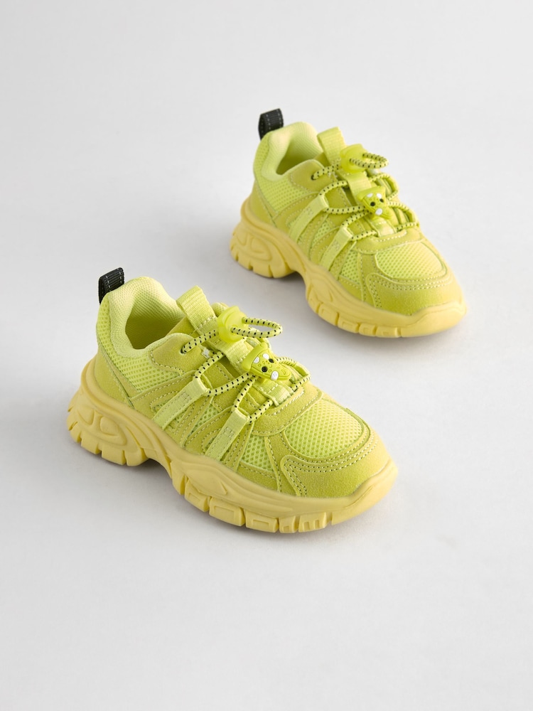 Yellow Chunky Trainers - Image 1 of 5
