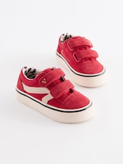 Rojo - Touch Fasten Strap Printed Trainers - Imagen 1 de 5