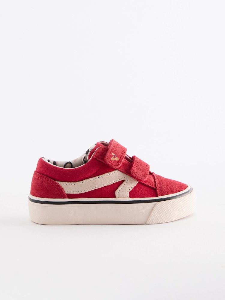 Rojo - Touch Fasten Strap Printed Trainers - Imagen 2 de 5