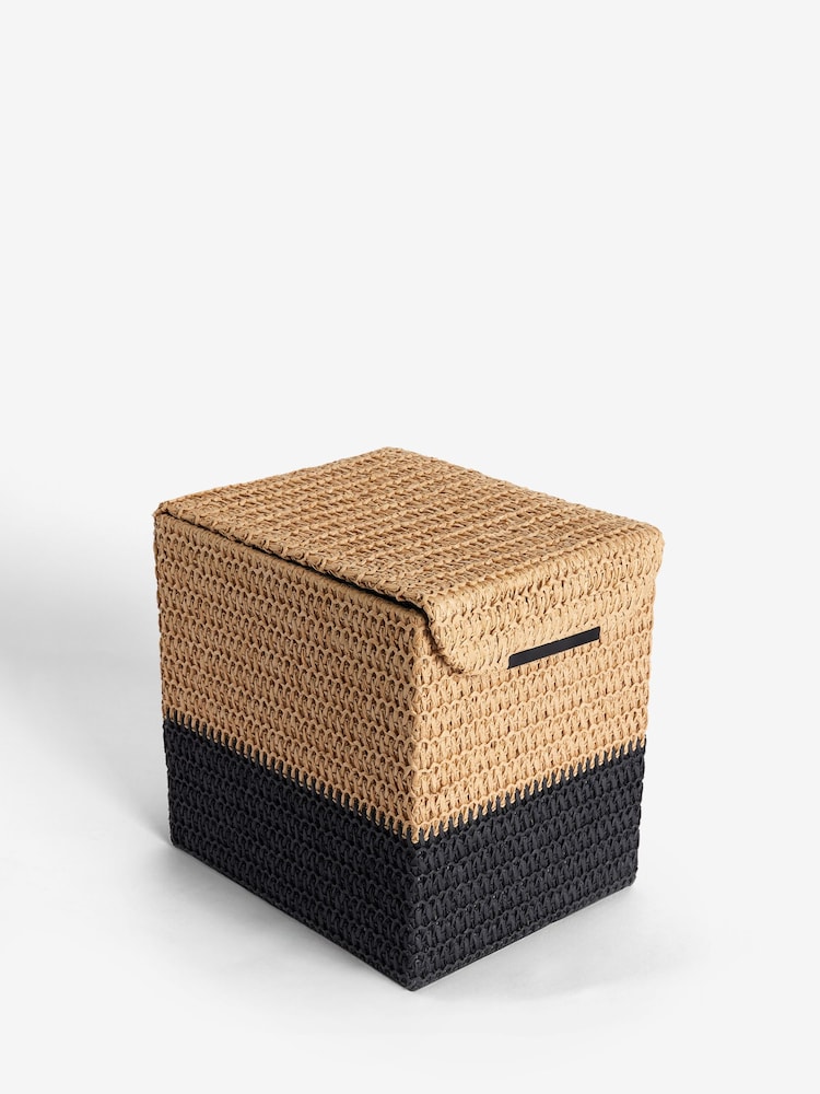 Bronx Woven Lid Bin - Image 5 of 7