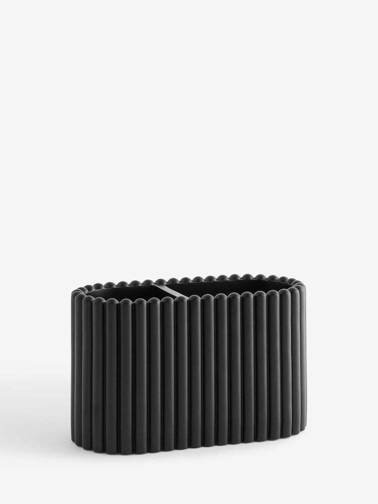 Black Rib Toothbrush Holder - Image 3 of 3