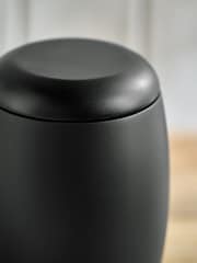 Black Moderna Soft Touch Storage Jar - Image 3 of 6
