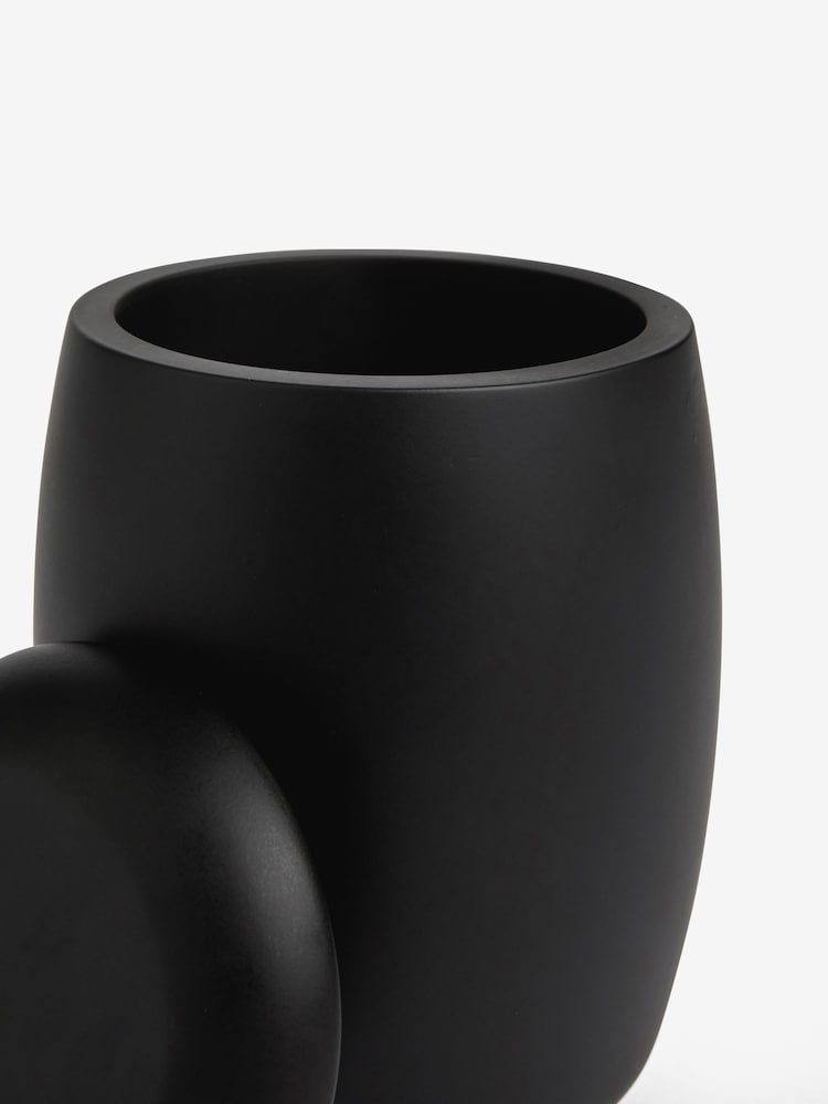Black Moderna Soft Touch Storage Jar - Image 6 of 6