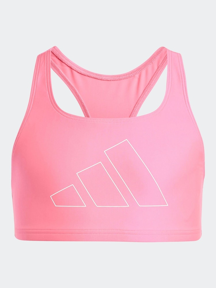 adidas Pink Logo Bikini Set - Image 2 of 6