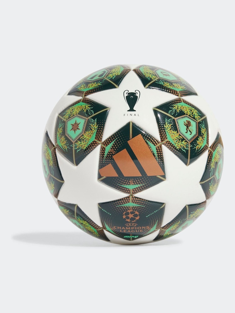 adidas White UCL Mini  Ball - Image 1 of 3
