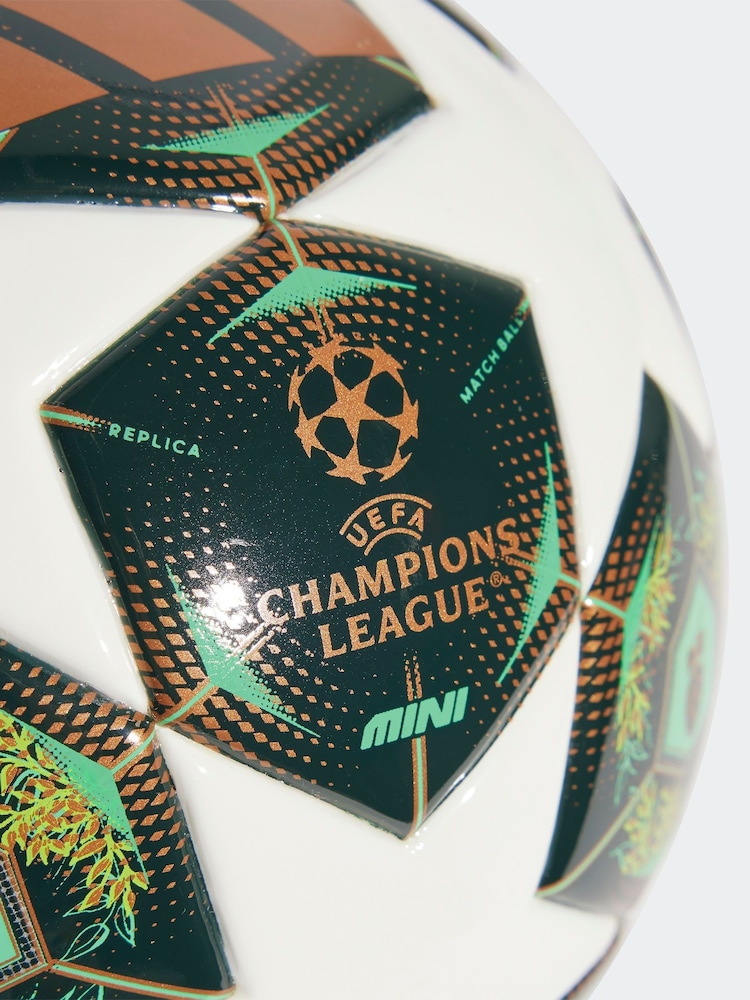 adidas White UCL Mini  Ball - Image 3 of 3