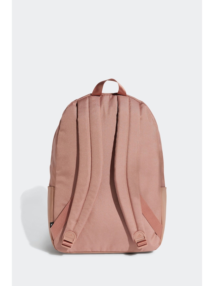 adidas Red Golden Metallic Logo Classic Backpack - Image 2 of 5