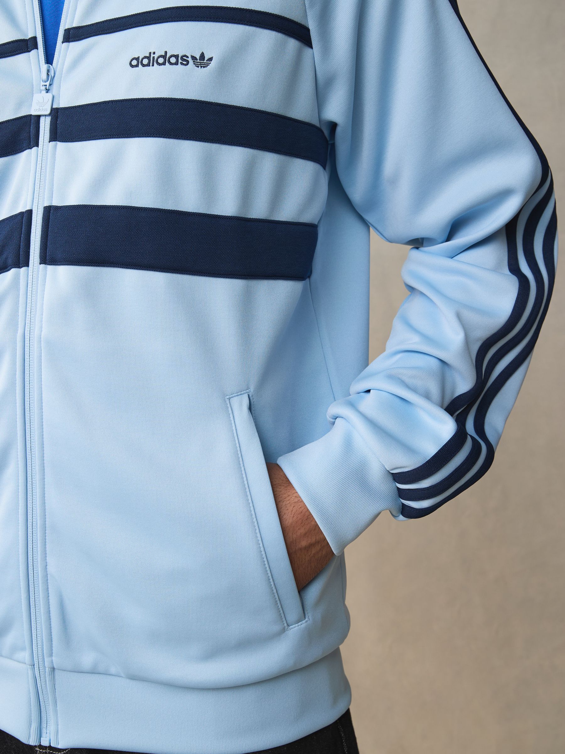 トップス archive adidas track jacket light blue adidas Adicolor Classics SST Track Jacket - Blue | Free