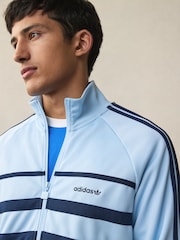 adidas Originals Light Blue Track Top - Image 5 of 7