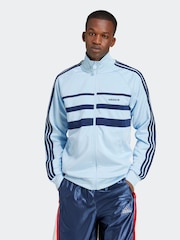 adidas Originals Light Blue Track Top - Image 6 of 7