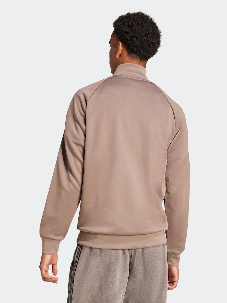 adidas Originals Brown Track Top - Image 2 of 6