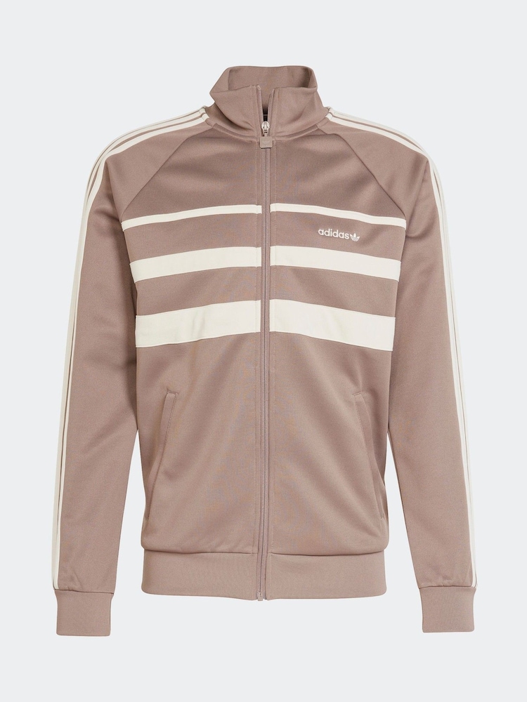 adidas Originals Brown Track Top - Image 6 of 6 adidas Originals Brown Track Top - Image 6 of 6