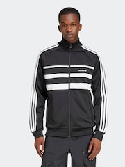 adidas Originals Black Track Top - Image 1 of 8