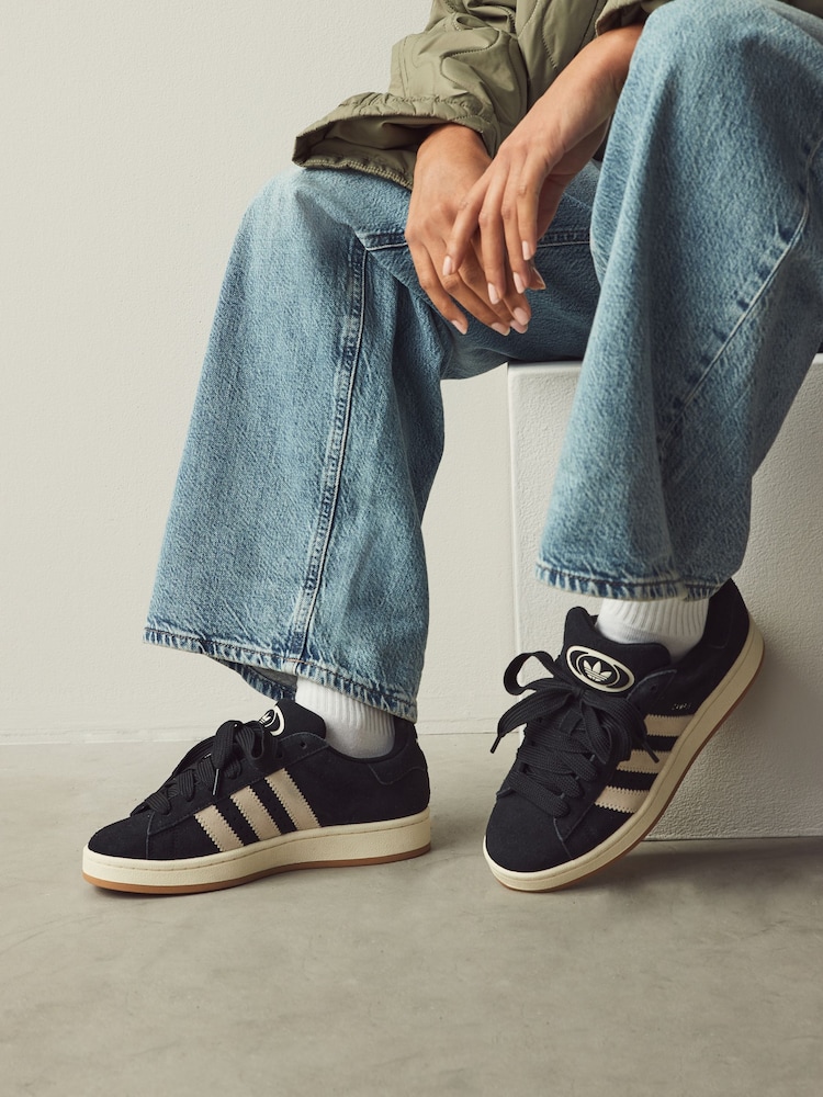 adidas Originals Black Campus 00s Trainers - Image 3 of 12
