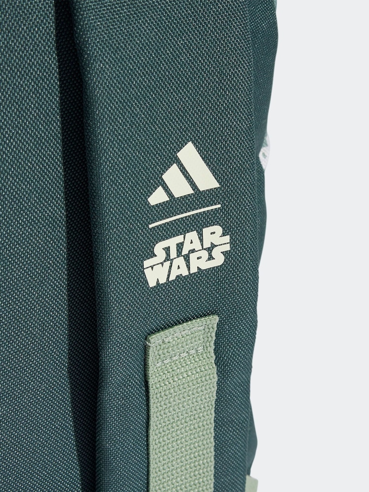 adidas Green Star Wars The Mandalorian Little Kids Backpack - Image 5 of 5