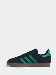 adidas Originals Black Gazelle Trainers - Image 2 of 9