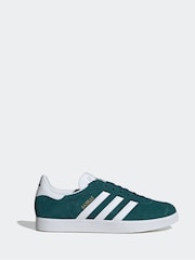 adidas Originals Teal Gazelle Trainers - Image 1 of 10