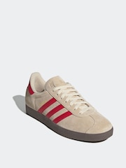 adidas Originals Brown Gazelle Trainers - Image 3 of 10